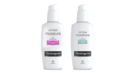 The first Neutrogena oil free moisturizers with SPF