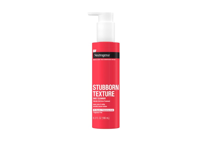 Neutrogena’s Stubborn Acne® Texture Acne Cleanse.