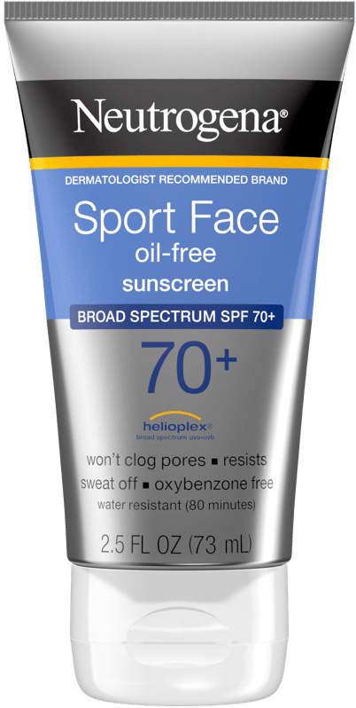 Neutrogena Sport Face Oil-Free Lotion Sunscreen Broad Spectrum SPF 70+