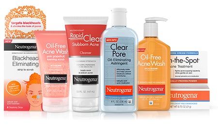 neutrogena acne products
